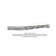Cable Belden plano Cat6 1872A, venta por metro