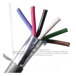 Cable Belden 6x18 AWG blindado 5304FE control, voz y datos, venta por metro