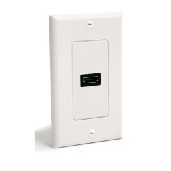 Placa Tapa Decora HDMI 1.4 en ABS