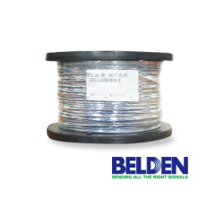 Bobina Belden Cable 4x22 AWG blindado 5502FE para control, voz y datos, 305 m