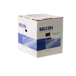 Bobina Belden Cable 2x18 AWG 5300UE multifilar para control, voz y datos, 305 m
