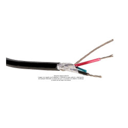 Cable Belden blindado 2x22 AWG estañado, especial para audio, venta por metro