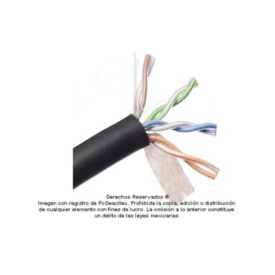 Cable Belden Cat6 2412 negro, venta por metro