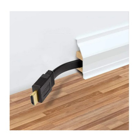 Cable HDMI plano 4K con Ethernet de 2 m