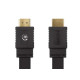 Cable HDMI plano 4K con Ethernet de 2 m