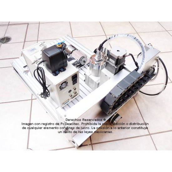 Router 4 ejes CNC XR-1400 Pro, CPU, VCarvePro 7.5 y más...