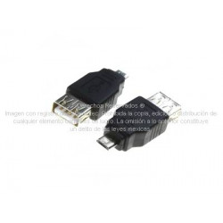Adaptador USB 2.0 A hembra a micro USB B macho 