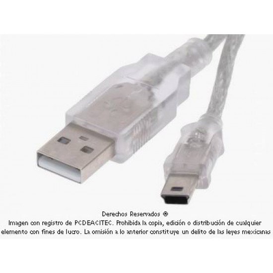 Cable USB 2.0 A a USB mini B 4.5 m