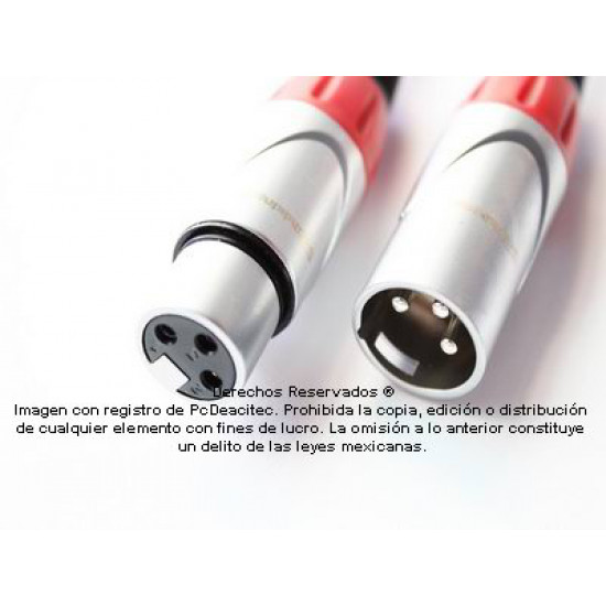 Cable para Micrófono Balanceado XLR SoundKing de 5 m