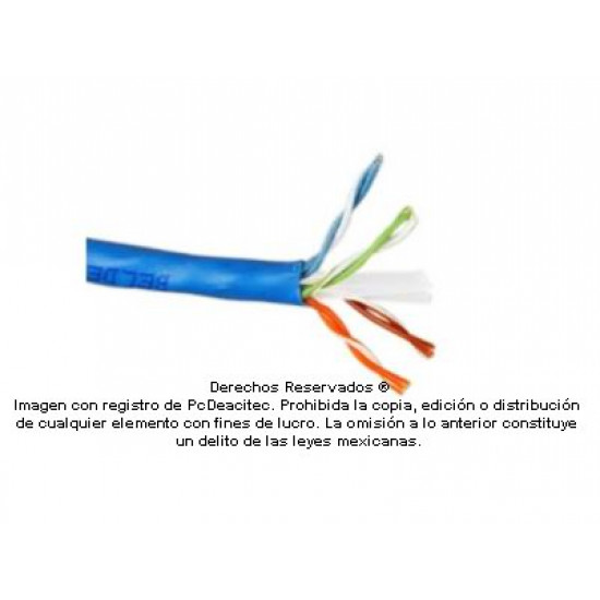 Cable Belden Cat6a UTP, 10GX, Venta por metro