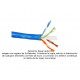 Cable Belden Cat6a UTP, 10GX, Venta por metro