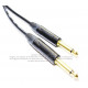 Cable mono Canare TS a TS 1/4 (6.3 mm) Neutrik en oro grado estudio de 15 m