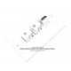 Placa Tapa Decora HDMI + 2 Jack RJ45 Cat5e en ABS