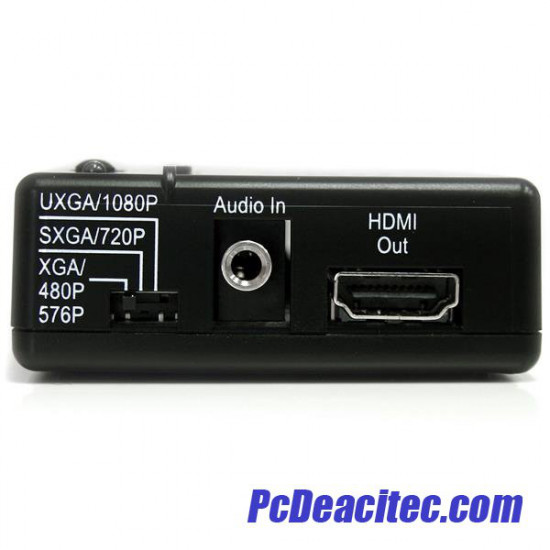 Convertidor de Audio y Video RCA Compuesto, S-Video a HDMI HD 1080p
