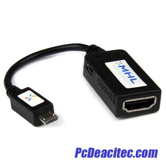 Pigtail Convertidor MHL Micro USB a HDMI