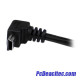 Cable 0.5 m USB 2.0 A a mini B 90° hacia Abajo