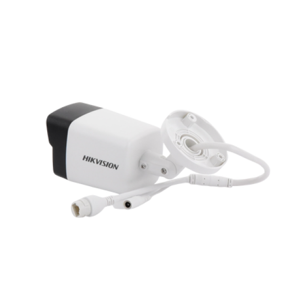 Bala IP 2 Megapixel / Lente 2.8 mm / Micrófono Integrado / 30 mts IR EXIR / Exterior IP66 / H.265 / PoE / ONVIF / MicroSD