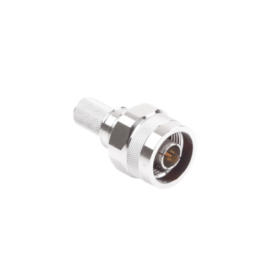 Conector N Macho Plegable Hex. con Pin Cautivo para cables Tipo RG8