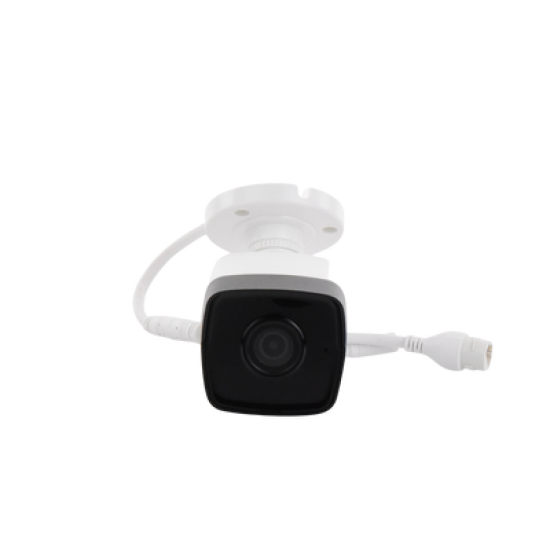 Bala IP 2 Megapixel / Lente 2.8 mm / Micrófono Integrado / 30 mts IR EXIR / Exterior IP66 / H.265 / PoE / ONVIF / MicroSD