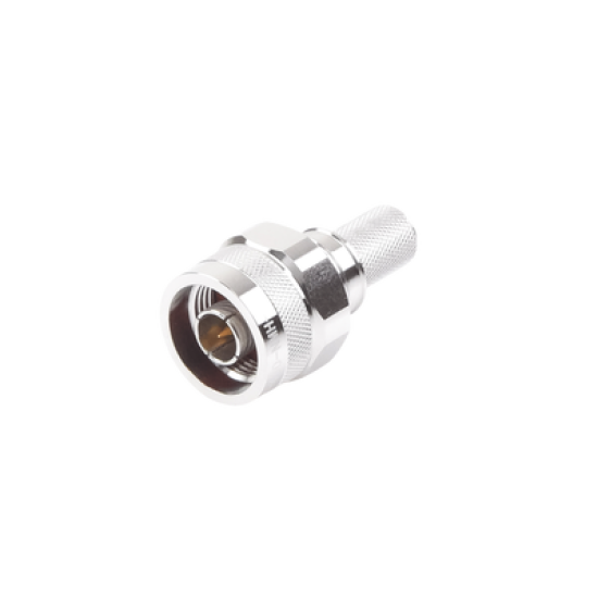Conector N Macho Plegable Hex. con Pin Cautivo para cables Tipo RG8