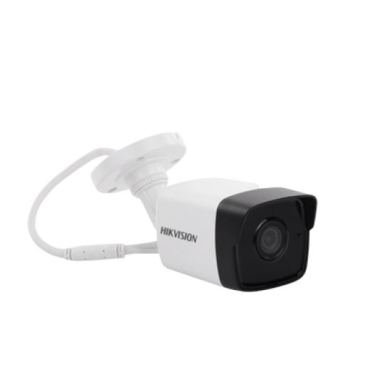 Bala IP 2 Megapixel / Lente 2.8 mm / Micrófono Integrado / 30 mts IR EXIR / Exterior IP66 / H.265 / PoE / ONVIF / MicroSD