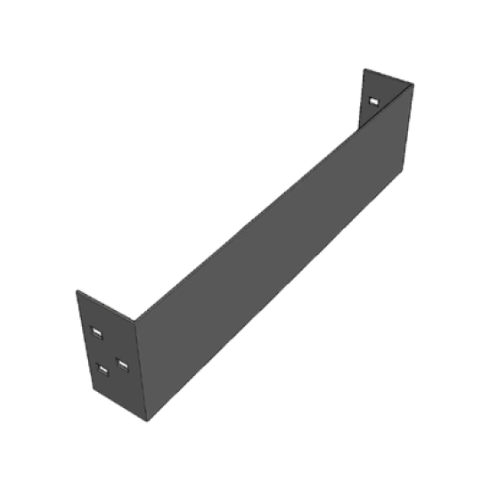 Placa de Cierre para Escalera de Aluminio / Peralte 3 1/4