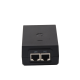 Adaptador PoE Ubiquiti de 24 VDC, 1.25 A con puerto Gigabit