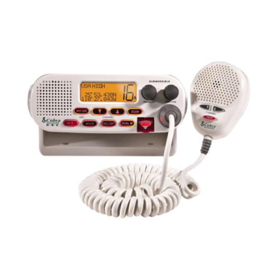 Radio móvil marino VHF clase D con canales Internacionales, de Canadá y Estados Unidos