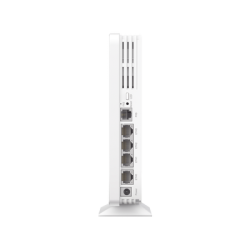 Punto de Acceso GPON Omada / WiFi 6 AX1800 / 1 puerto GPON / 1 Puerto FXS / 4 Puertos 10/100/1000 RJ45 / Wi-Fi 6 AX1800 / Mesh Omada / Configuración por Controlador o Stand-Alone / Para Montaje en Escritorio-Pared