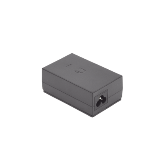 Adaptador PoE Ubiquiti de 48 VDC, 0.5 A, Fast Ethernet (10/100 Mbps)