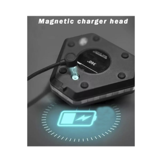 Luz Auxiliar Rojo/Azul Ultra Brillante Para Automóviles, Motocicletas y Bicicletas Con Montaje Magnético