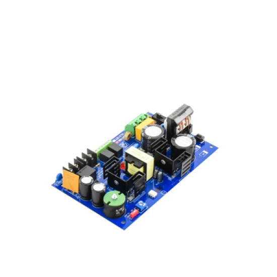 12 o 24 Vcc @ 6 A / fuente tipo tarjeta / 1 salida / capacidad de batería / batería no incluida.