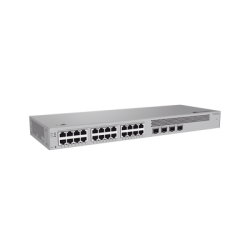 Switch de Acceso Gigabit Administrable Capa 2+ / 24 puertos 10/100/1000 Mbps / 2 Puertos 2.5GE SFP + 2 Puertos 10GE SFP+ Uplink  / ERPS / Rutas Estáticas / Administración Nube Gratis