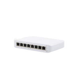 Switch UniFi Lite Administrable PoE de 8 Puertos 10/100/1000 Mbps (4 puertos 802.3af/at), 52 W 