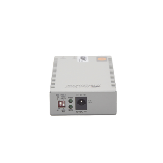 Convertidor de medios Gigabit Ethernet a fibra óptica, conector SC, monomodo (SMF), versión TAA (Trade Agreement Act), 10 Km