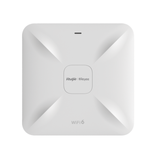 Punto de Acceso Wi-Fi 6 para Interior, se Instala en Techo o Pared, hasta 512 Usuarios y 2.97 Gbps, Doble Banda 802.11ax MU-MIMO 2x2