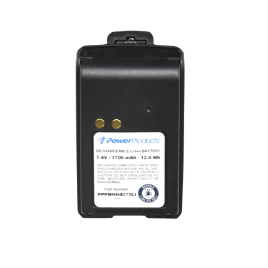 Bateria de Li-Ion 7.4 V, 1700 mAh, para radios Motorola Mag-One/ BR040