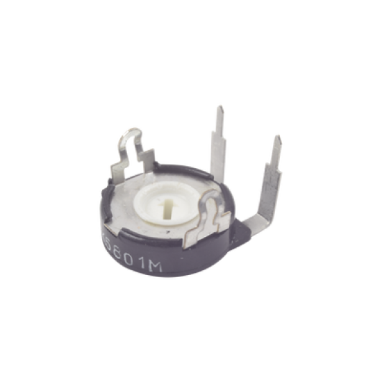 Potenciómetro de Cermet, 25 k Ohm, 0.25 Watt, 15 mm, Ajuste Vertical. 