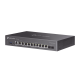 Router Omada VPN / SDN Multi-WAN Gigabit / 2 Puertos WAN/LAN RJ45 2.5 Gigabit / 8 Puertos WAN/LAN RJ45 Gigabit / 2 Puertos WAN/LAN SFP Gigabit / 1,000,000 Sesiones Concurrentes / Administración Centralizada Omada o Stand-Alone