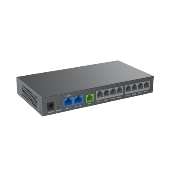 Adaptador VoIP Analógico de 8 FXO