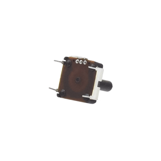 Potenciómetro Cuadrado de 22 mm, 100k Ohm, 3/4 Watt, 1 Vuelta, para Montaje en Panel del Monitor de Servicio R2600-D.