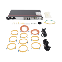 OLT GPON OptiXAccess 8 Puertos con Módulos C+, 4 Puertos Uplink (10GE/GE), Hasta 512 ONTs, 2 Fuentes de Alimentación AC, 1 UR