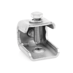 Adaptador para sujetadores tipo mariposa. Instalación en ángulo de hasta 0.63