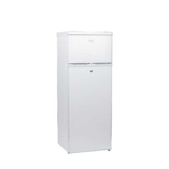 Refrigerador Combinado Solar de 220L (7.7 ft3) - 12/24V, Alta Capacidad, Optimo Para Operación Sin Red Eléctrica, Rendimiento Superior. 