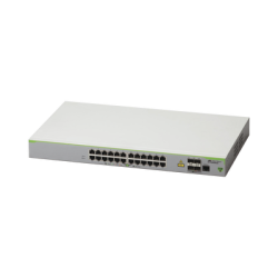 Switch Administrable CentreCOM FS980M, Capa 3 de 24 Puertos 10/100 Mbps + 4 SFP Gigabit