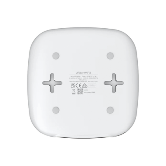 UFiber WiFi 6 GPON CPE con WiFi 802.11ax + 4 puertos GbE LAN y 1 puerto GPON WAN
