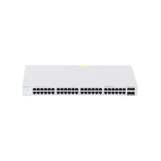 Switch Administrable Capa 2+ Plus, con 48 puertos Gigabit + 4 SFP+ para fibra 10Gb, gestión gratuita desde la nube