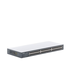 Switch no administrable de 48 puertos 10/100 Mbps para montaje en rack