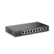 Switch Administrable 8 Puertos PoE+ 802.3af/at Gigabit, gestión gratuita desde la nube, 120w