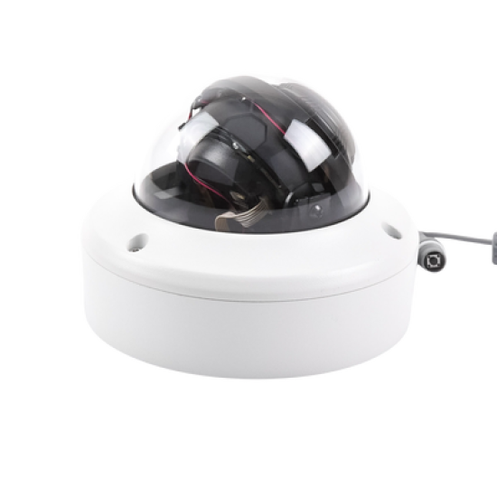 Domo TURBOHD 4K (8 Megapixel) / Lente Mot. 2.7 a 13.5 mm / 40 mts IR EXIR / IP67 / 12 Vcc / 24 VCA / TVI-AHD-CVI-CVBS / 9 a 15 Vcc